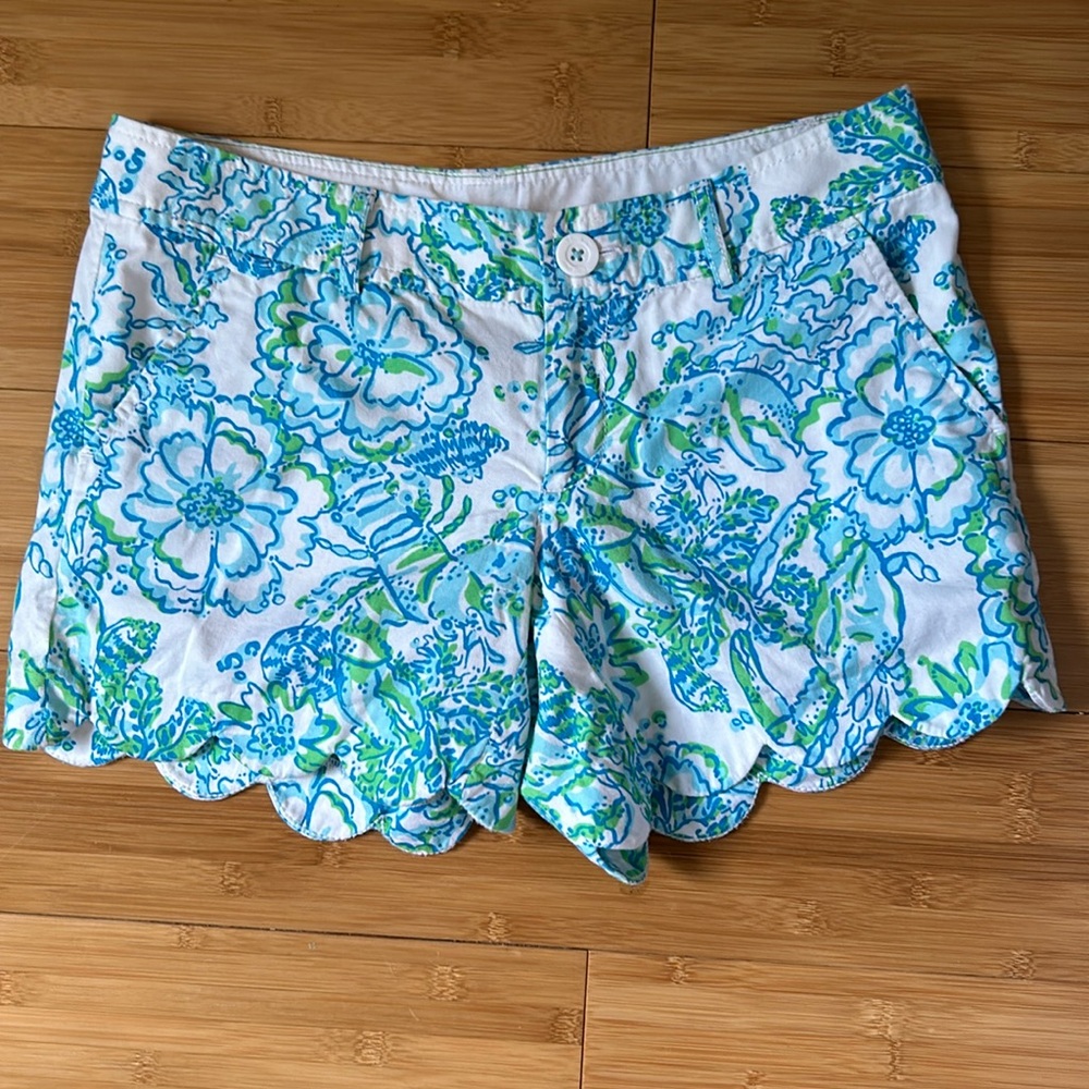 Lilly Pulitzer The Buttercup Shorts size 0
